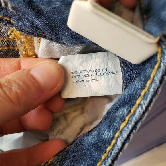 Gap premium curvy straight jeans size 0 25R - Picture 5 of 6